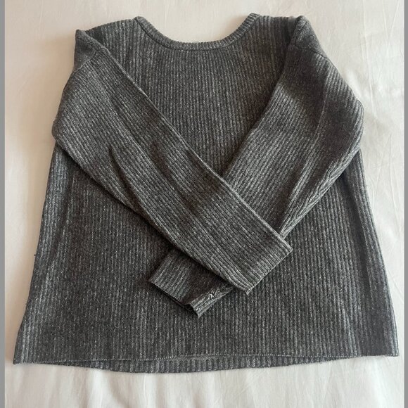 Grey Cashmere Sweater, Barrow & Grove, Size Small - Picture 3 of 5
